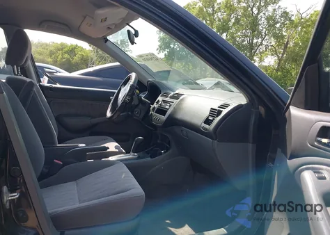 2005 Honda Civic Lx z USA, uszkodzony, nr VIN JHMES16545S005916